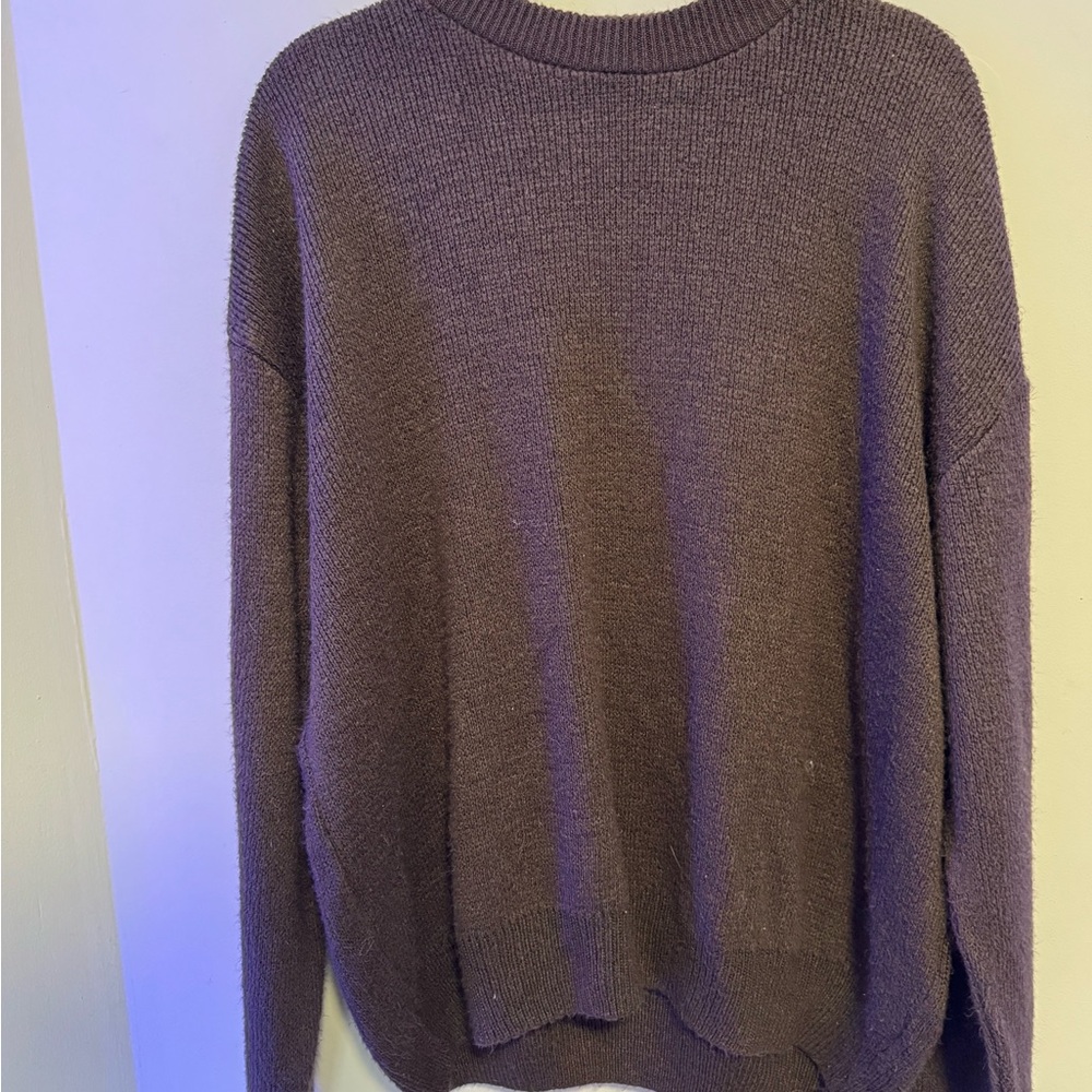 H&M Men's Brown Crewneck Sweater